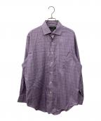 LAUREN RALPH LAURENローレンラルフローレン）の古着「ドレスシャツ」｜パープル