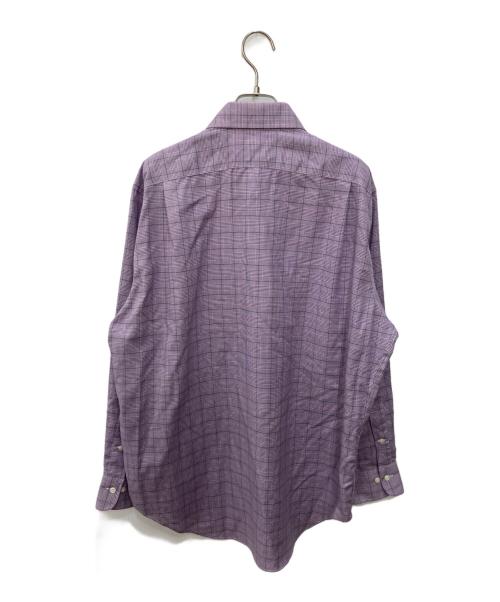 LAUREN RALPH LAUREN（ローレンラルフローレン）LAUREN RALPH LAUREN (ローレンラルフローレン) ドレスシャツ パープル サイズ:151/2の古着・服飾アイテム