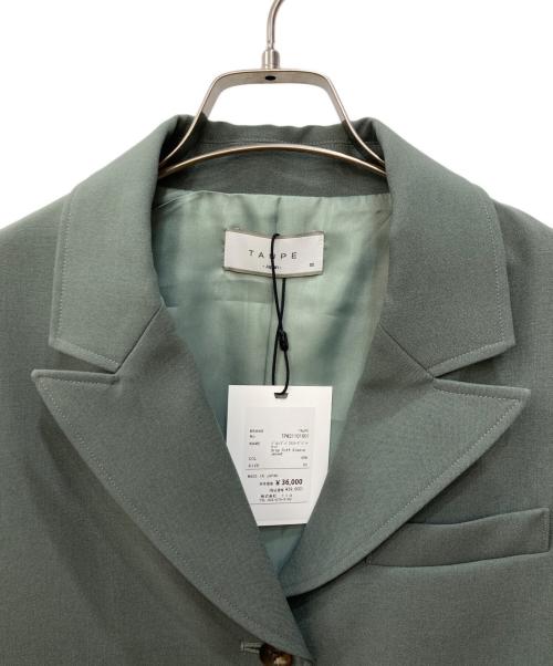 taupe（トープ）TAUPE (トープ) ドロップパフスリーブジャケット グリーン サイズ:3 未使用品の古着・服飾アイテム
