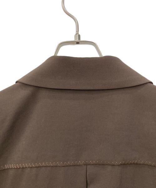 taupe（トープ）TAUPE (トープ) テーラードジャケット ブラウン サイズ:3 未使用品の古着・服飾アイテム