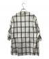 TAUPE (トープ) リネンチェックハーフスリーブジャケット アイボリー サイズ:1 未使用品：6000円