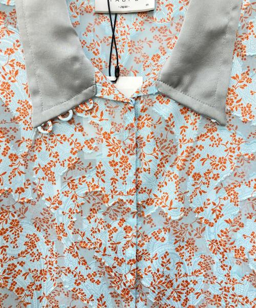 taupe（トープ）TAUPE (トープ) シフォンJQシアーブラウス グリーン サイズ:SIZE 1 未使用品の古着・服飾アイテム