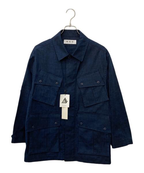 New Stock of the Dead（ニューストックオブザデッド）New Stock of the Dead (ニューストックオブザデッド) ルーズファティーグジャケット ネイビー サイズ:SIZE 1 未使用品の古着・服飾アイテム