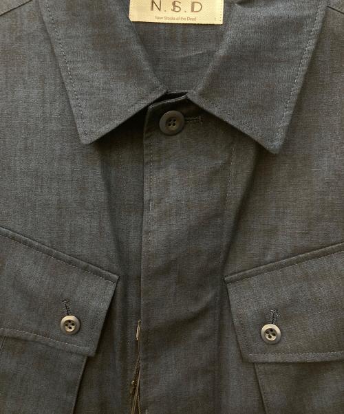 New Stock of the Dead（ニューストックオブザデッド）New Stock of the Dead (ニューストックオブザデッド) ルーズファティーグジャケット ネイビー サイズ:SIZE 1 未使用品の古着・服飾アイテム