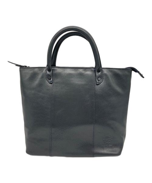 HARVEST LABEL（ハーヴェストレーベル）HARVEST LABEL (ハーヴェストレーベル) レザートートバッグ ブラック 未使用品の古着・服飾アイテム