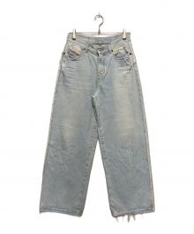 DIESEL（ディーゼル）の古着「2000 Widee デニムパンツ」｜スカイブルー