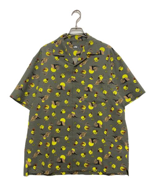 THE NORTH FACE（ザ ノース フェイス）THE NORTH FACE (ザ ノース フェイス) S/S Climbing Summer Shirt グリーン サイズ:XLの古着・服飾アイテム