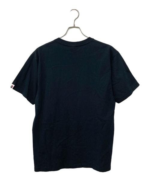 A BATHING APE（ア ベイシング エイプ）A BATHING APE (ア ベイシング エイプ) ロゴプリントTシャツ ブラック サイズ:Lの古着・服飾アイテム