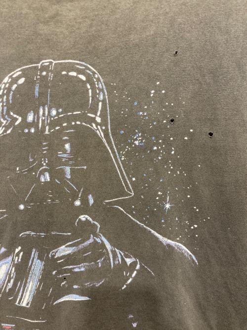 CHANGES（チェンジズ）CHANGES (チェンジズ) アンクル・サム パロディ キャラ Tシャツ グレー サイズ:Lの古着・服飾アイテム