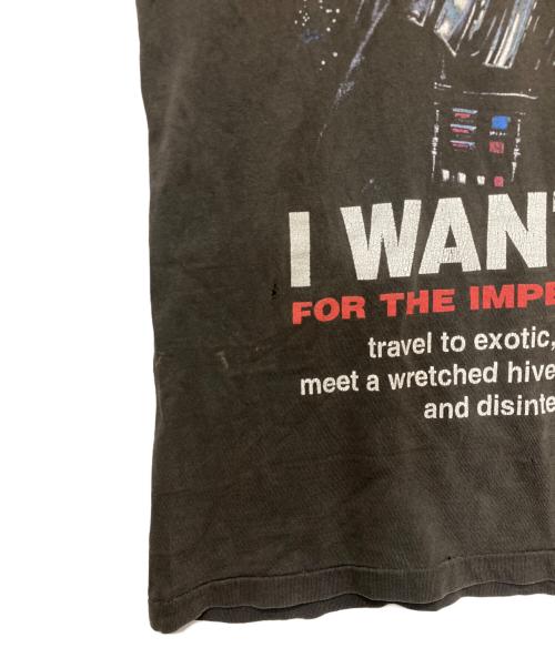 CHANGES（チェンジズ）CHANGES (チェンジズ) アンクル・サム パロディ キャラ Tシャツ グレー サイズ:Lの古着・服飾アイテム