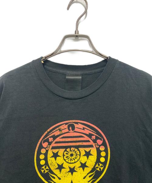 SHOOT（シュート）SHOOT (シュート) プリントTシャツ ブラック サイズ:不明の古着・服飾アイテム