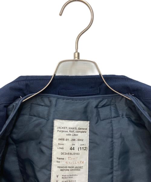 British Army（ブリティッシュアーミー）British Army (イギリス軍) RAF ユーティリティー ジャケット ネイビー サイズ:SIZE 44の古着・服飾アイテム
