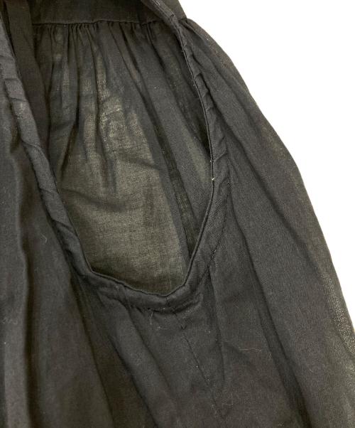 URBAN RESEARCH DOORS（アーバンリサーチドアーズ）URBAN RESEARCH DOORS (アーバンリサーチドアーズ) コットンボイルノースリーブワンピース ネイビー サイズ:なしの古着・服飾アイテム