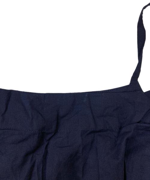 URBAN RESEARCH DOORS（アーバンリサーチドアーズ）URBAN RESEARCH DOORS (アーバンリサーチドアーズ) コットンボイルノースリーブワンピース ネイビー サイズ:なしの古着・服飾アイテム