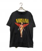 LEADER SCREEN BESTリーダースクリーンベスト）の古着「バンドTシャツ」｜ブラック