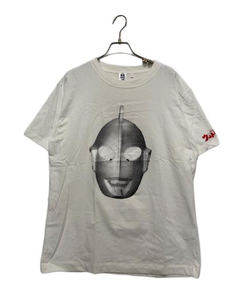 H.R.MARKET（ハリウッドランチマーケッド）H.R.MARKET (ハリウッドランチマーケッド) プリントTシャツ ホワイト サイズ:SIZE 4の古着・服飾アイテム