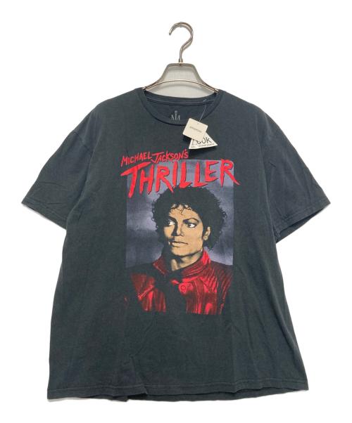 THRIFTY LOOK（スリフティールック）THRIFTY LOOK (スリフティールック) プリントTシャツ ブラック サイズ:Lの古着・服飾アイテム