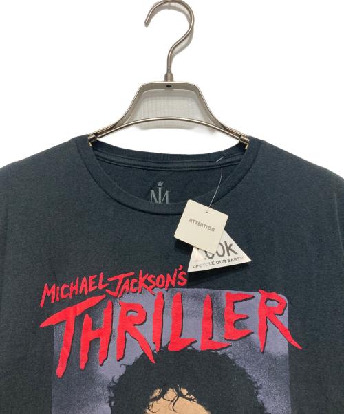 THRIFTY LOOK（スリフティールック）THRIFTY LOOK (スリフティールック) プリントTシャツ ブラック サイズ:Lの古着・服飾アイテム