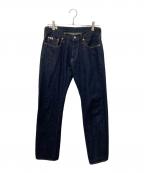 STUDIO D'ARTISAN&SAステュディオダルチザンアンドＳＡ）の古着「12ozタイトストレートジーンズ」｜インディゴ