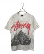 stussyステューシー）の古着「BEACH MOB TEE」｜ホワイト