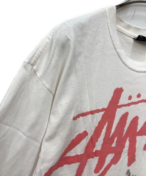stussy（ステューシー）stussy (ステューシー) BEACH MOB TEE ホワイト サイズ:Ｍの古着・服飾アイテム