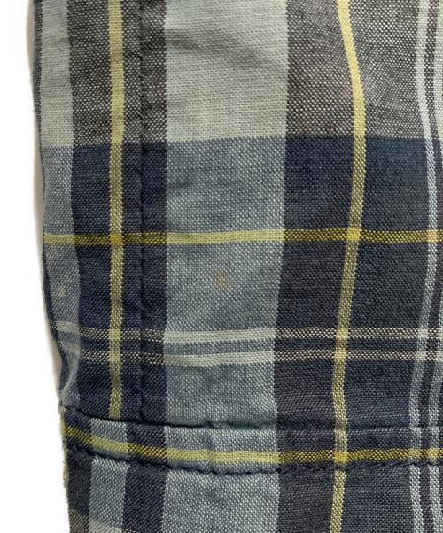 RRL（ダブルアールエル）RRL (ダブルアールエル) 2Bチェックテーラードジャケット ブルー×グレー サイズ:Ｓの古着・服飾アイテム