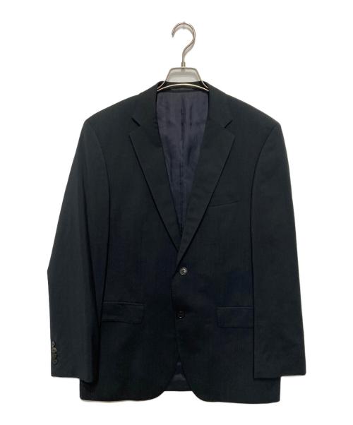 HUGO BOSS（ヒューゴ ボス）HUGO BOSS (ヒューゴ ボス) セットアップスーツ ブラック サイズ:SIZE48の古着・服飾アイテム