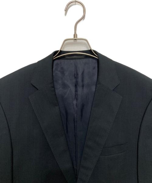 HUGO BOSS（ヒューゴ ボス）HUGO BOSS (ヒューゴ ボス) セットアップスーツ ブラック サイズ:SIZE48の古着・服飾アイテム