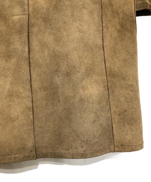 ARMANI COLLEZIONI（アルマーニ コレツィオーニ）ARMANI COLLEZIONI (アルマーニ コレツィオーニ) ムートンコート ベージュ サイズ:SIZE 52の古着・服飾アイテム