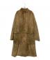 ARMANI COLLEZIONI（アルマーニ コレツィオーニ）の古着「ムートンコート」｜ベージュ