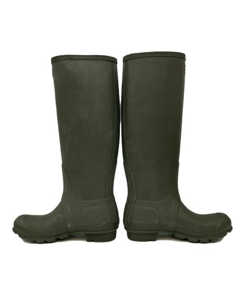 HUNTER（ハンター）HUNTER (ハンター) レインブーツ グレー サイズ:23の古着・服飾アイテム