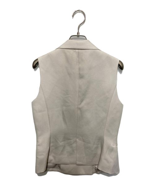 Snidel（スナイデル）Snidel (スナイデル) スタンダードジレ ベージュ サイズ:FREEの古着・服飾アイテム