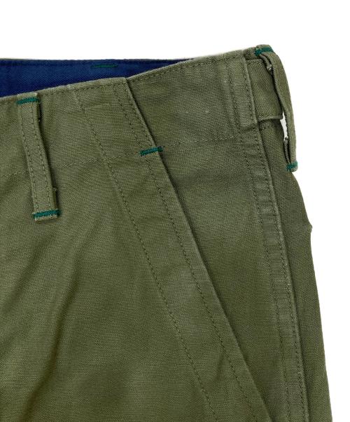 BURGUS PLUS（バーガスプラス）BURGUS PLUS (バーガスプラス) ベイカーパンツ カーキ サイズ:SIZE 76cm (W30)の古着・服飾アイテム