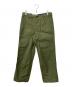 BURGUS PLUS（バーガスプラス）の古着「ベイカーパンツ」｜カーキ