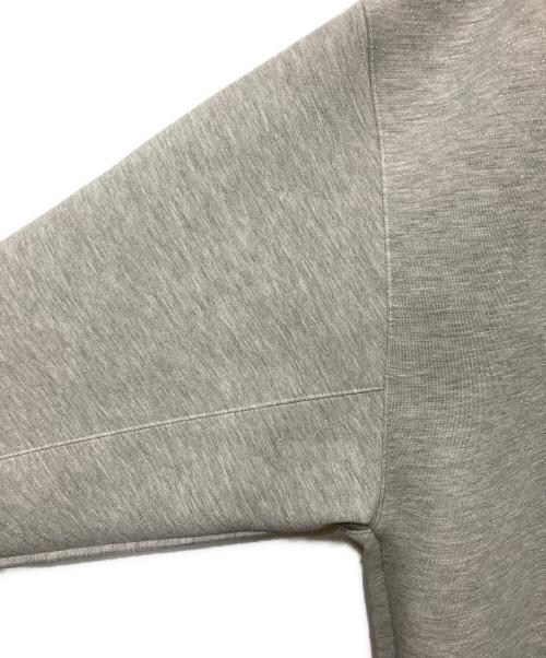 Snidel（スナイデル）Snidel (スナイデル) ボリュームラメパーカー グレー サイズ:FREEの古着・服飾アイテム