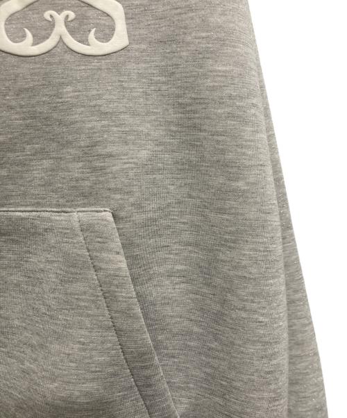 Snidel（スナイデル）Snidel (スナイデル) ボリュームラメパーカー グレー サイズ:FREEの古着・服飾アイテム