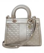 Snidelスナイデル）の古着「パフハンドルバッグ」｜グレー