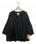 BEARDSLEY（ビアズリー）の古着「ノーカラージャケット」｜ブラック