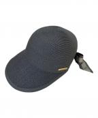 Athena NEW YORKアシーナニューヨーク）の古着「Janet バックリボンキャップ」｜グレー