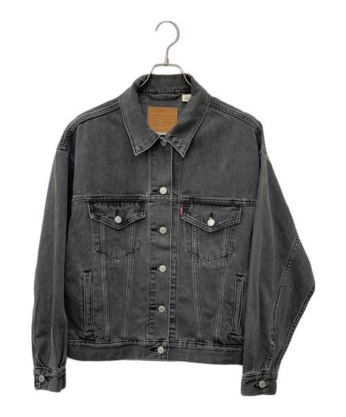 LEVI'S PReMIUM（リーバイス プレミアム）LEVI'S PReMIUM (リーバイスプレミアム) トラッカージャケット ブラック サイズ:Sの古着・服飾アイテム