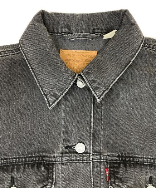 LEVI'S PReMIUM（リーバイス プレミアム）LEVI'S PReMIUM (リーバイスプレミアム) トラッカージャケット ブラック サイズ:Sの古着・服飾アイテム