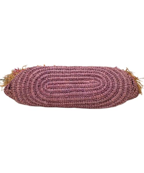 Sans-Arcidet（サン・アルシデ）Sans-Arcidet (サン・アルシデ) カゴバッグ ピンクの古着・服飾アイテム