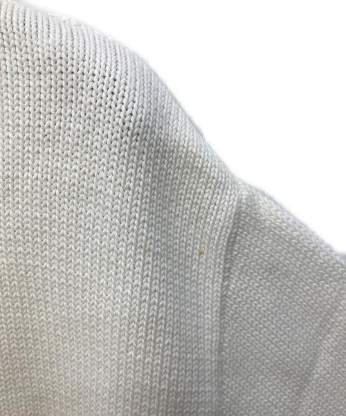 BOSS HUGO BOSS（ボス ヒューゴボス）BOSS HUGO BOSS (ボス ヒューゴボス) ケーブルデザインニット アイボリー サイズ:SIZE 54の古着・服飾アイテム