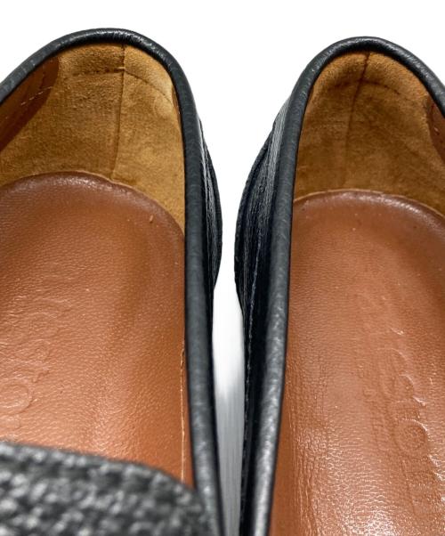 a.testoni（アテストーニ）a.testoni (アテストーニ) ビットローファー ブラック サイズ:7の古着・服飾アイテム