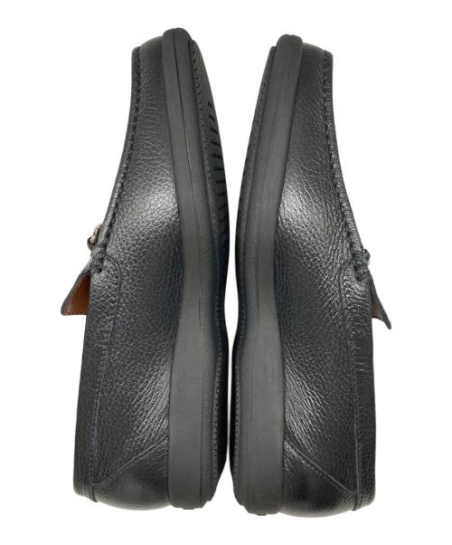 a.testoni（アテストーニ）a.testoni (アテストーニ) ビットローファー ブラック サイズ:7の古着・服飾アイテム