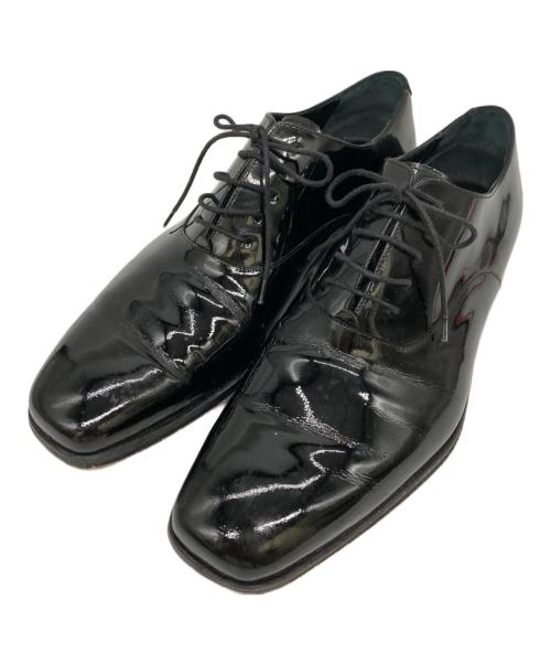 ERMENEGILDO ZEGNA（エルメネジルド・ゼニア）Ermenegildo Zegna (エルメネジルド・ゼニア) ドレスシューズ ブラック サイズ:7 1/2の古着・服飾アイテム