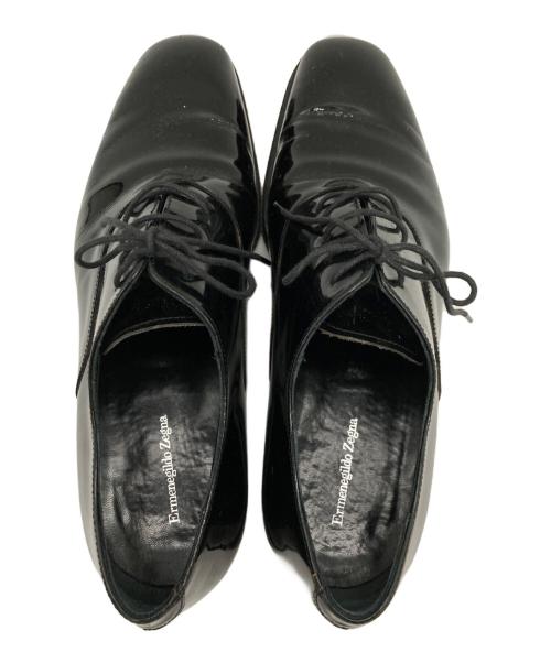 ERMENEGILDO ZEGNA（エルメネジルド・ゼニア）Ermenegildo Zegna (エルメネジルド・ゼニア) ドレスシューズ ブラック サイズ:7 1/2の古着・服飾アイテム