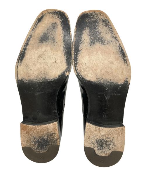 ERMENEGILDO ZEGNA（エルメネジルド・ゼニア）Ermenegildo Zegna (エルメネジルド・ゼニア) ドレスシューズ ブラック サイズ:7 1/2の古着・服飾アイテム