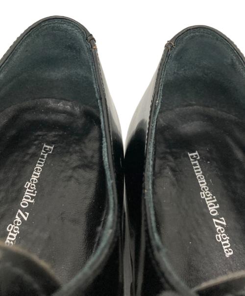 ERMENEGILDO ZEGNA（エルメネジルド・ゼニア）Ermenegildo Zegna (エルメネジルド・ゼニア) ドレスシューズ ブラック サイズ:7 1/2の古着・服飾アイテム