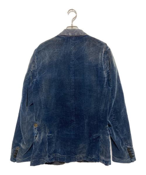 DIESEL（ディーゼル）DIESEL (ディーゼル) コーデュロイ切替ジャケット ネイビー サイズ:Mの古着・服飾アイテム
